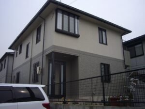 大阪府堺市　Ｔ様邸　外壁・屋根フッ素塗装の施工事例画像