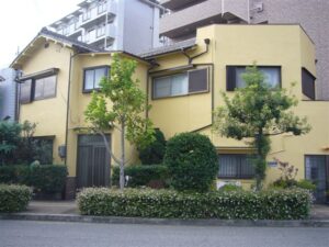 大阪府大阪市　Ｍ様邸　外壁フッ素塗装工事の施工事例画像