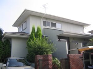 奈良県奈良市　Ｔ様邸　外壁・屋根塗装工事の施工事例画像