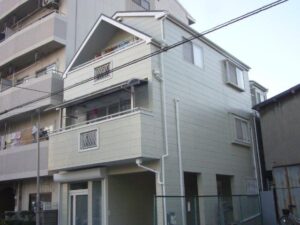 豊中市K邸　外壁・屋根ガイナ（遮熱）塗装の施工事例画像