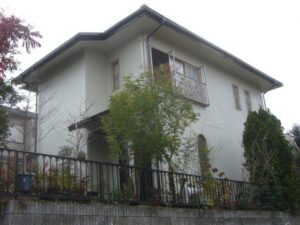 豊中市I邸　外壁・屋根ガイナ（遮熱）塗装の施工事例画像