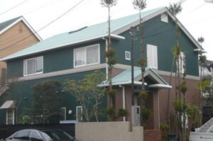 宝塚市U邸　外壁・屋根ガイナ塗装の施工事例画像