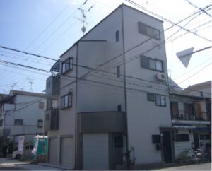 茨木市　外壁フッソ塗装・屋根遮熱塗装の施工事例画像