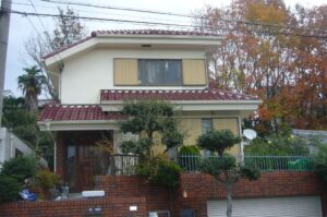 外壁シリコン塗装、バルコニーウレタン防水の施工事例画像