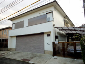 吹田市　外壁塗装＆外構工事の施工事例画像