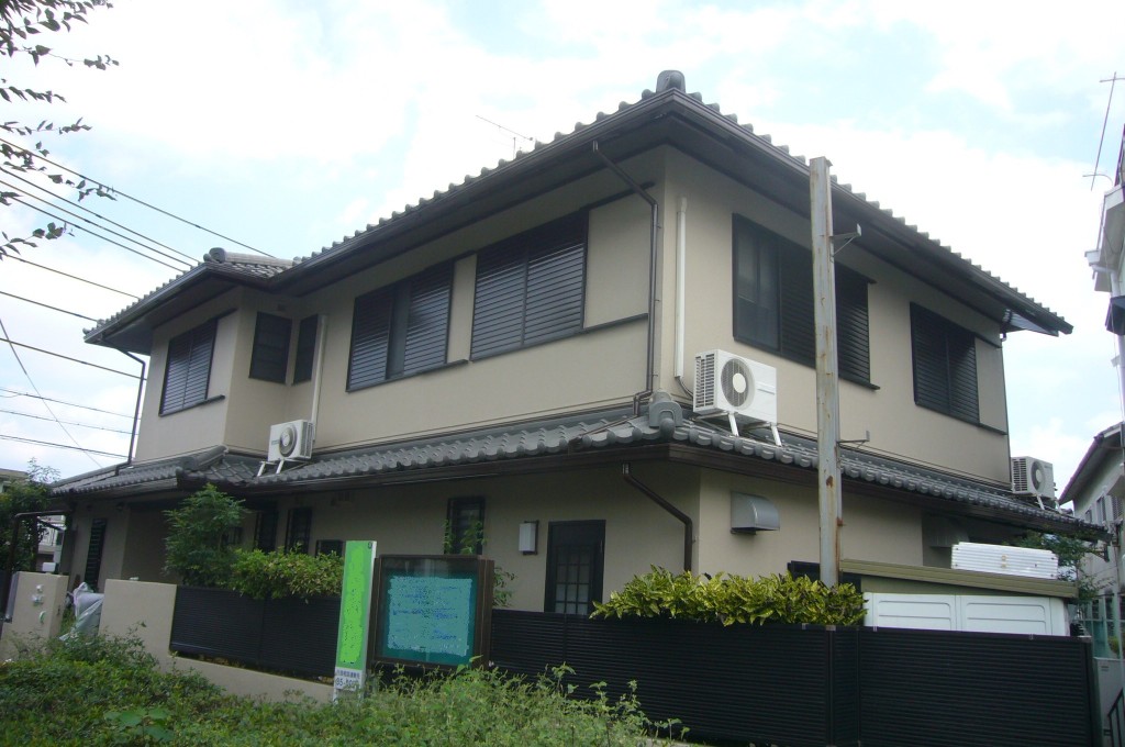 外壁フッソ塗装工事