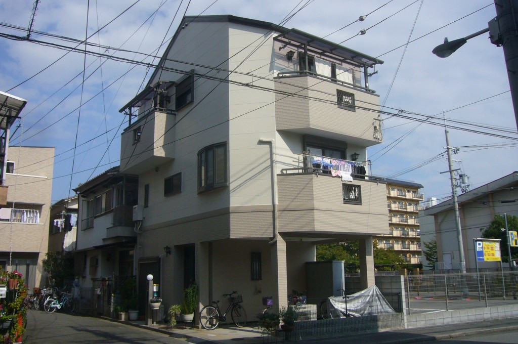 大阪市Ｏ様邸　外壁・屋根リフレッシュ工事、シーリング工事