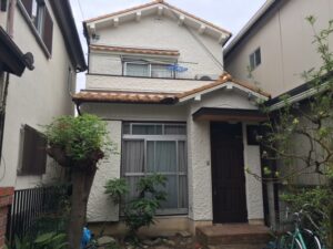 外壁ウレタン塗装工事の施工事例画像