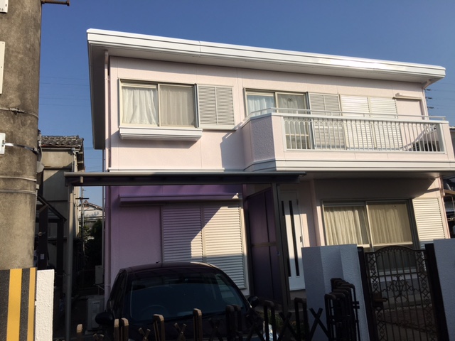 外壁パーフェクトトップ塗装　屋根シリコン塗装工事