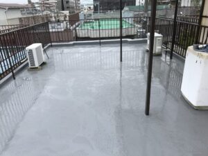 淀川区　M様邸　屋上防水工事　の施工事例画像