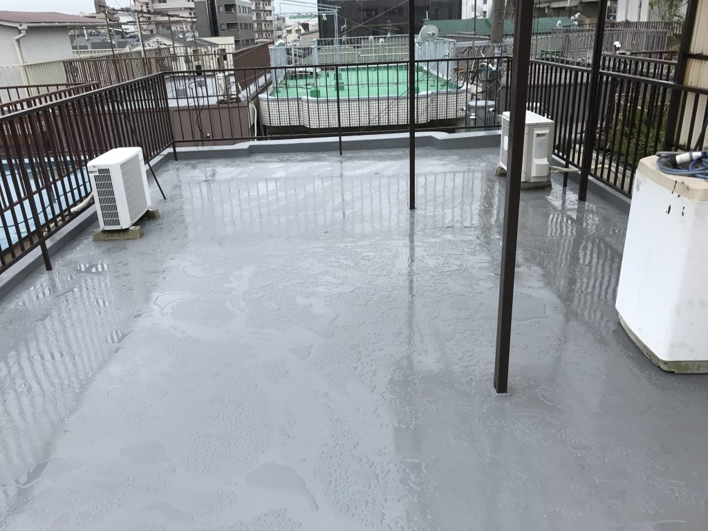 淀川区　M様邸　屋上防水工事　