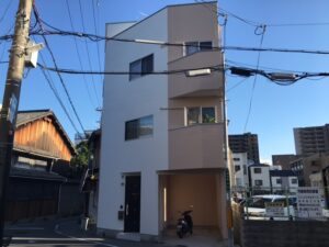 外壁塗装工事の施工事例画像