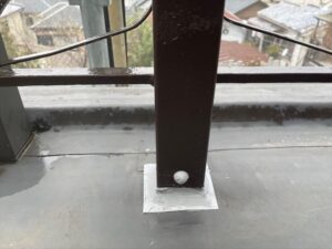 此花区にてベランダ防水補修工事ＳＮＳ工法を行いましたの施工事例画像