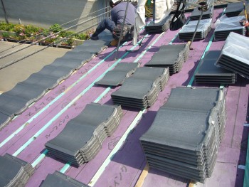 梶原邸 屋根工事 013